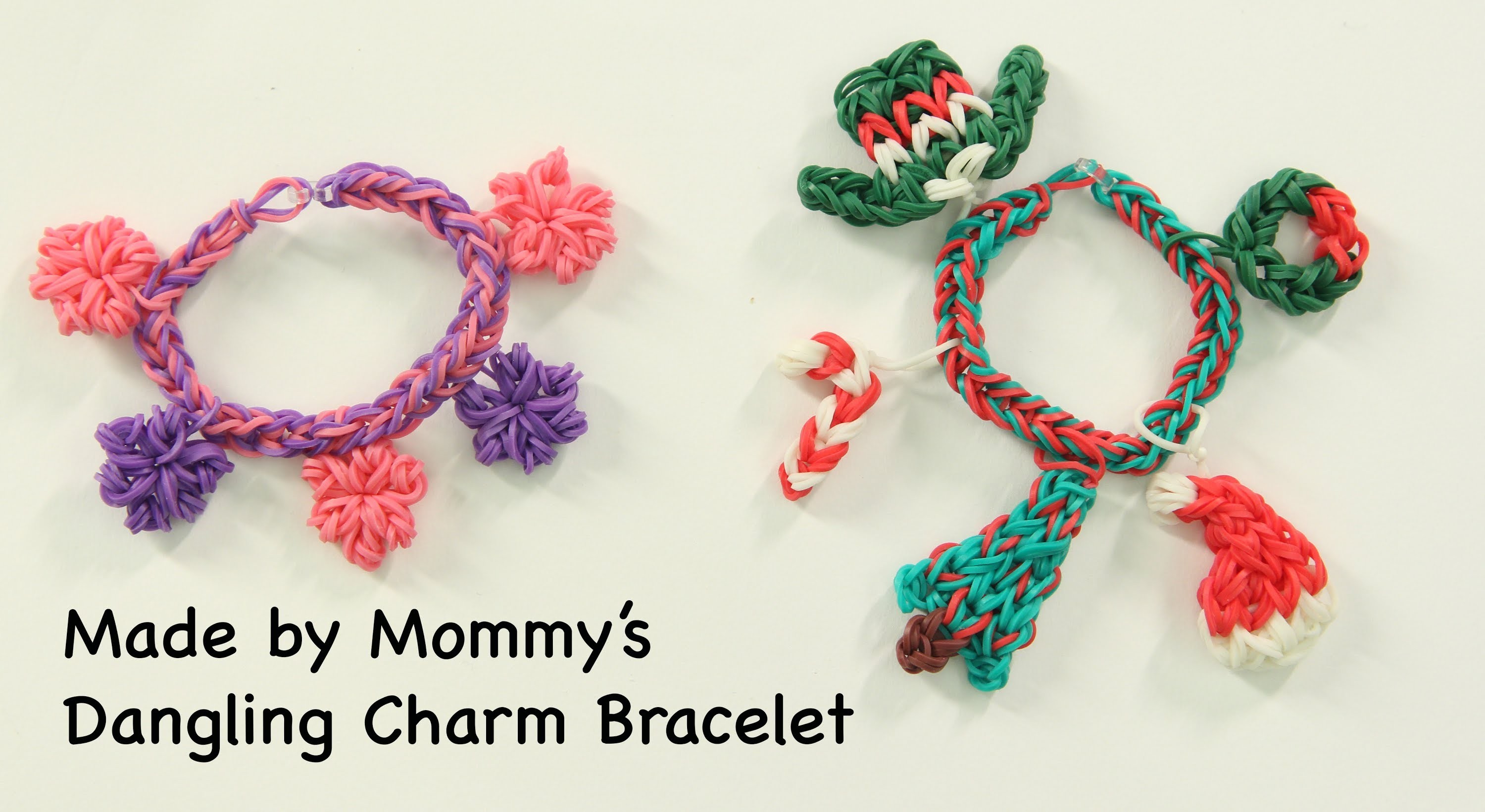 Dangling Charm Bracelet without the Rainbow Loom