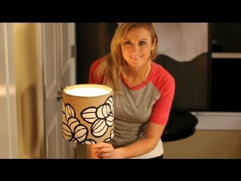 DIY Drum Lamp Shade : Interior Design 101