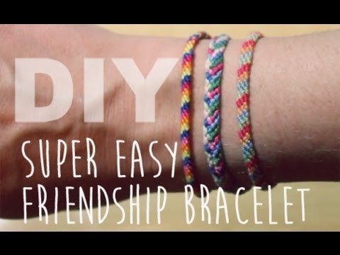 DIY Easy Friendship Bracelet