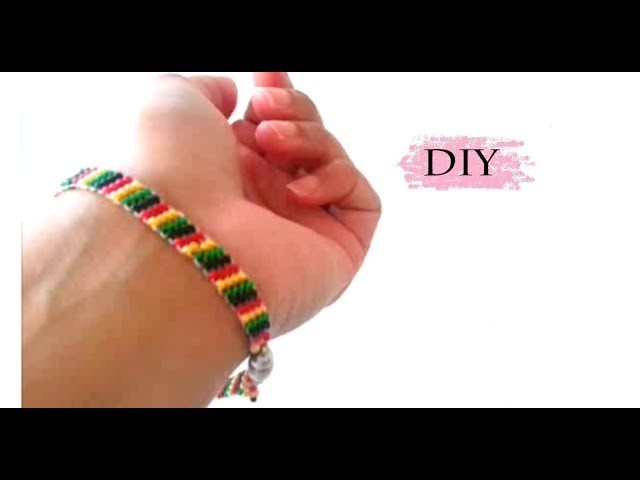{DIY} Jamaican Bead Bracelet