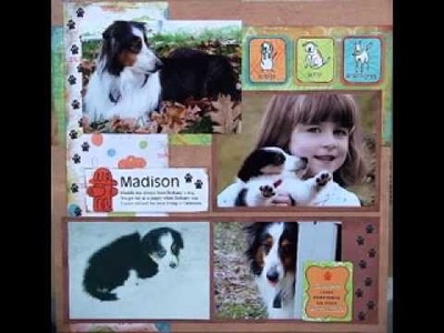 DIY Pet scrapbooking project ideas