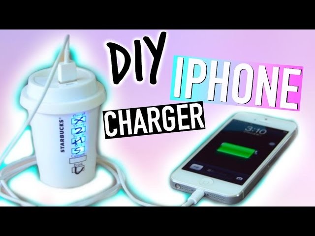 DIY Room Decorations: Tumblr Iphone Charger!