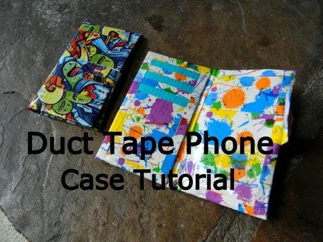 Diy.Tutorial:How To Make A Duct Tape Phone Case