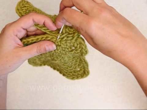 DROPS Technique Tutorial: How to sew together crochet squares