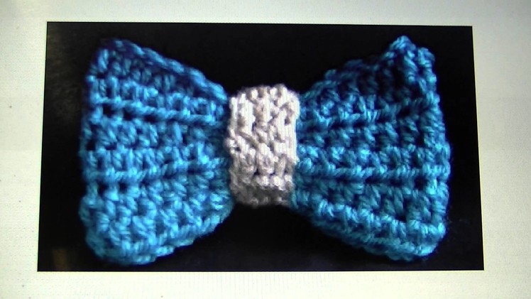FREE written pattern - Crochet Bow