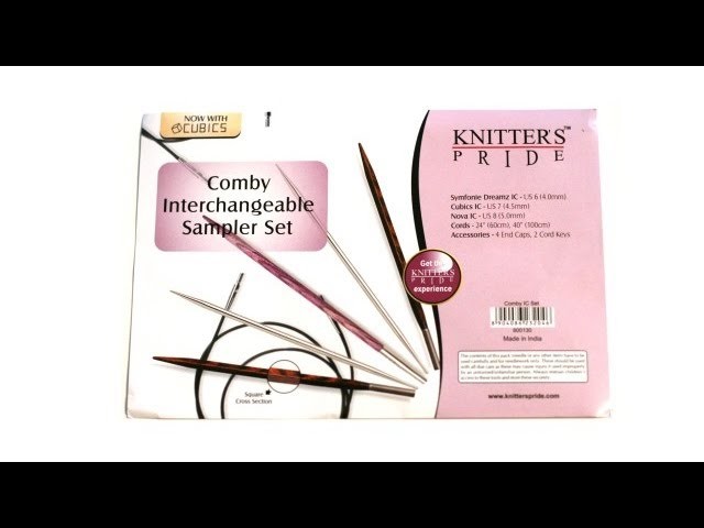 Giveaway!  Knitter's Pride Comby Interchangeable Sampler Set