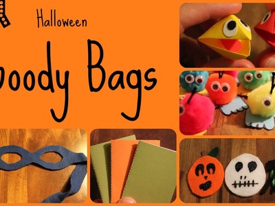 Halloween Goody Bags : 5 Fun Crafts