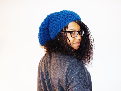 How to Crochet an Oversized Beanie