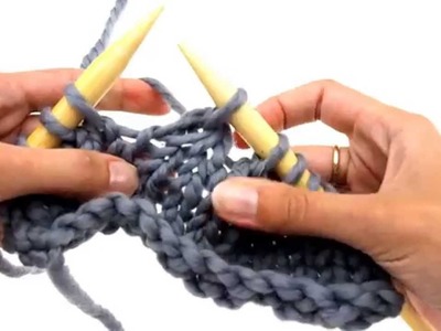 How to knit 3 stitches together (k3tog)