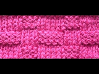 How to Knit the Basketweave Stitch by ThePatterfamily