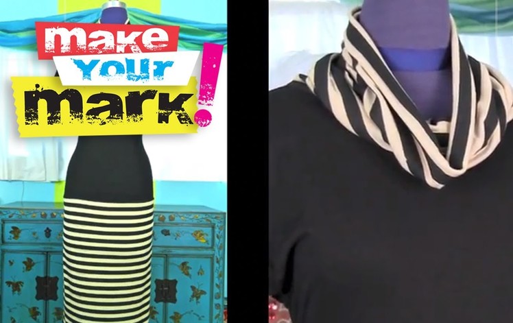 How to make a Cowl Neck Dress from a t-shirt DIY