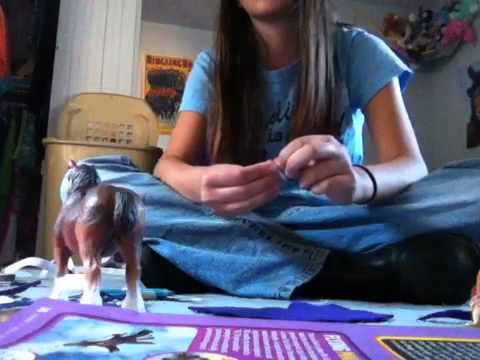 How to make a easy Schleich Blanket! EASY!!!!