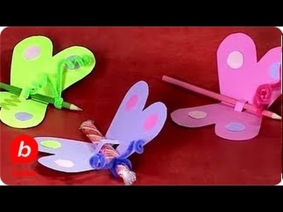 How to Make a Homemade Butterfly Valentine's Card with Candy | Crafts | Babble