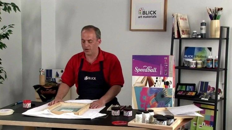How to Use Speedball Screen Print Materials
