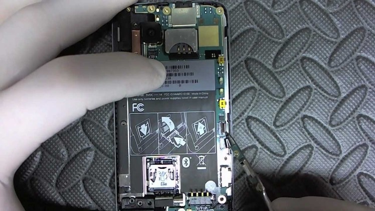 HTC Desire Z G2 Ribbon.Tether Replacement.Disassembly Repair HD Complete How To Fix Tutorial DIY