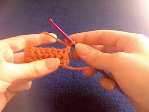 Learn to Crochet--Front and Back Post Stitches