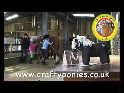 MAKE YOUR OWN PONY and learn about ponies with CRAFTY PONIES!