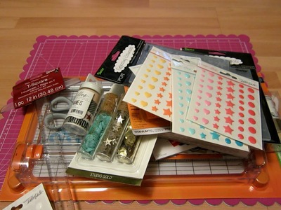 Medium Scrapbook Haul from JoAnn's and Tuesday Morning