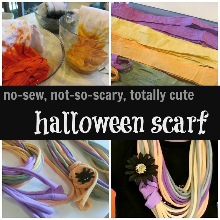 No-Sew & Not-So-Scary Scarves for Halloween | Crafts | teachmama.com