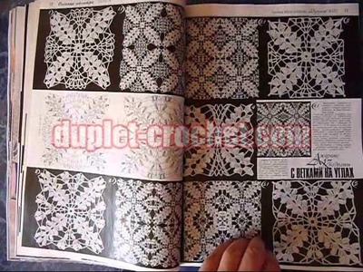 October 2013 Duplet 152 Russian crochet patterns magazine from www.duplet-crochet.com