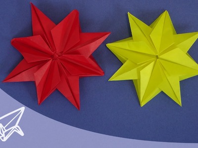 Origami Christmas Star Instructions