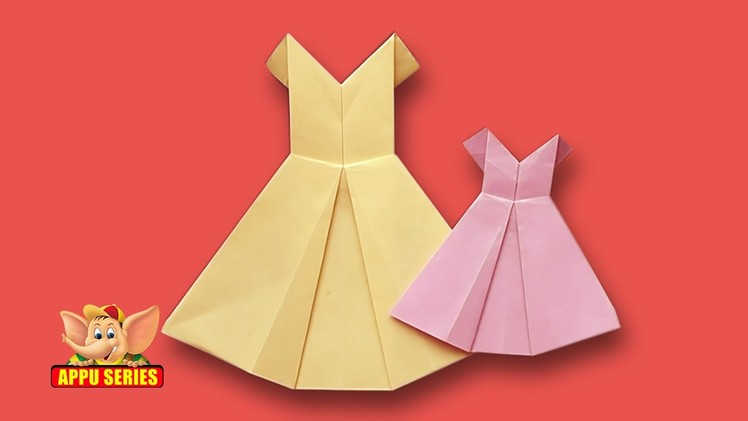 Origami - How to make a Pretty Dress