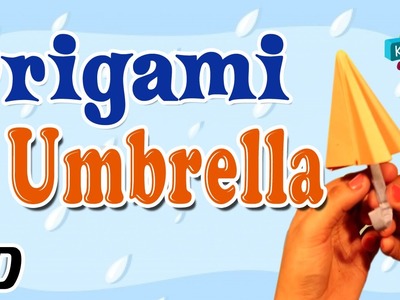 Origami - How To Make UMBRELLA - Simple Tutorial In English