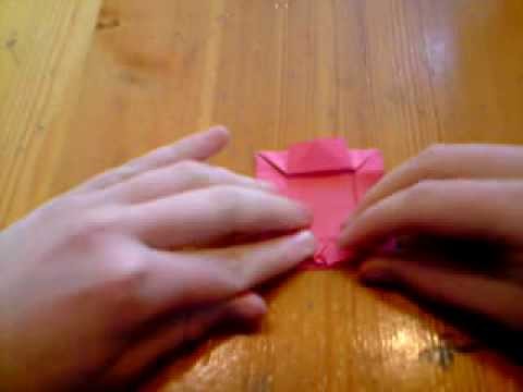 Origami photo frame