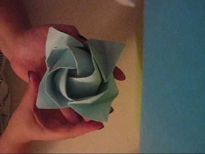 Origami Rose Tutorial