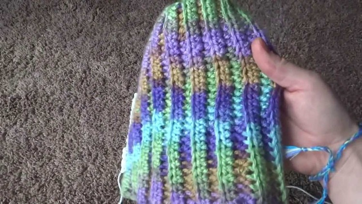 Pintober Day 3- DIY Ribbed Knit Crochet Hat