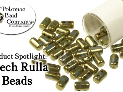 Product Spotlight: Czech Rulla 2 Hole Cylinder Beads