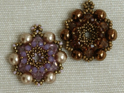 Sidonia's handmade jewelry - In Blossom Pendant tutorial