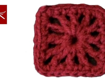Small Double Crochet Square Crochet Geek