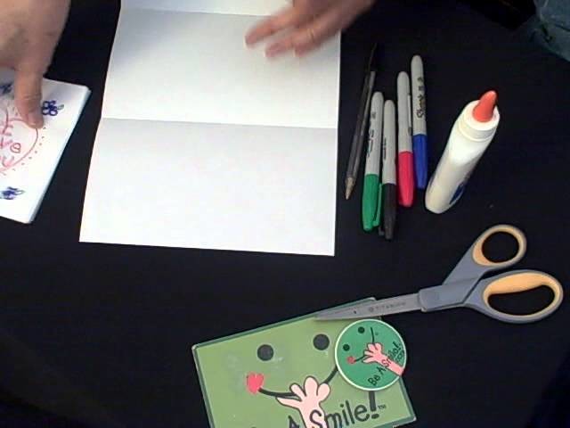 Be A Smile: How To Make a Greeting Card and Envelope