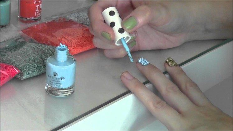 CHECK THIS OUT! My inexpensive Ciate Caviar Manicure inspired Tutorial! | mel171106