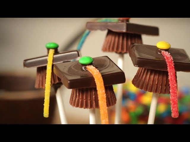 Chocolate Graduation Caps | Just Add Sugar