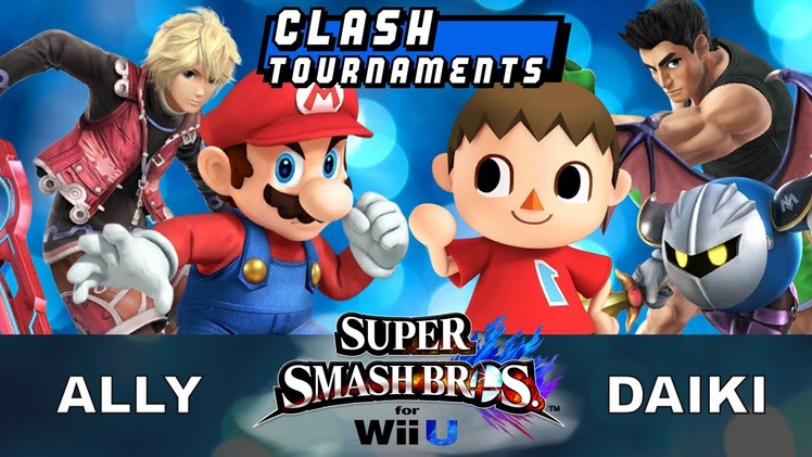 CLASH Invitational for Smash Wii U - Ally vs Daiki - Pool C