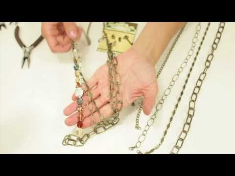 Combining Chains to Create a Chunky Necklace