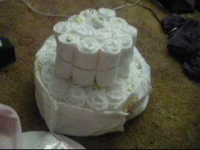 Diaper Cake Tutorial