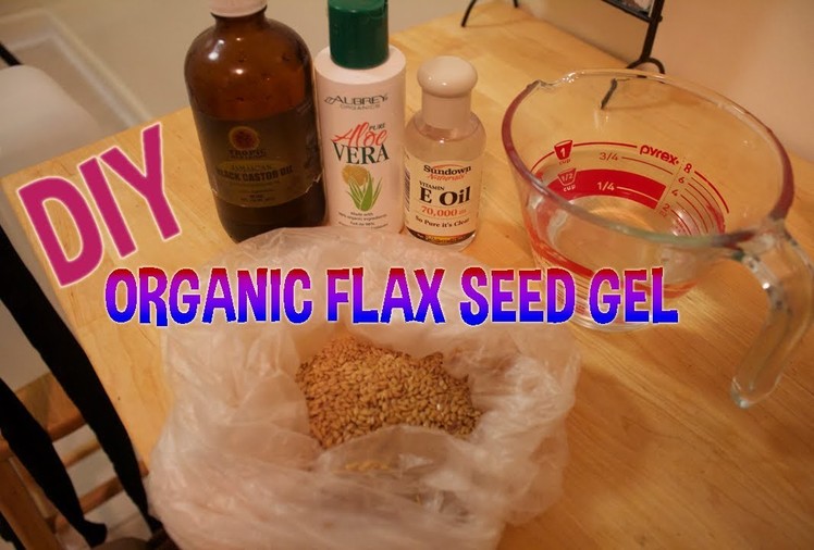 DIY Organic Flax Seed Gel (All-Natural Alternative To Hair Gel)