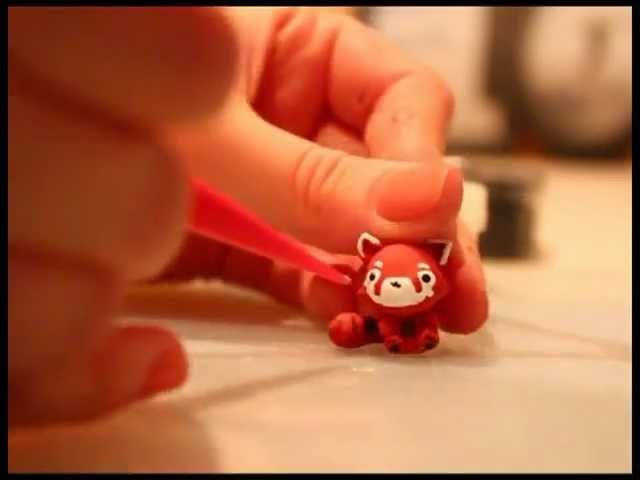 ◕‿◕ Red Panda! Kawaii Friday 34 (Tutorial in Polymer Clay)