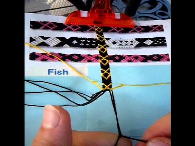 Fish Friendship Bracelet Tutorial