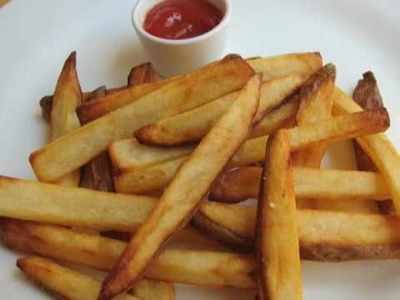 French Fries - How to Make Crispy French Fries