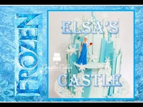 Frozen Fever Cake - Elsa's Castle (How to make)