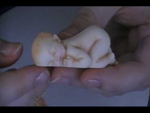 Gumpaste Baby Tutorial Using the First Impressions Mold - Part 2
