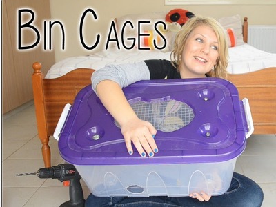 HOW I BUILT MY BIN CAGE!