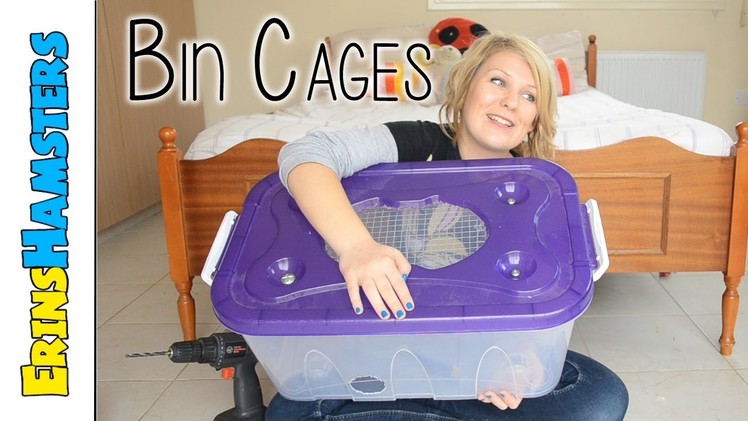 HOW I BUILT MY BIN CAGE!