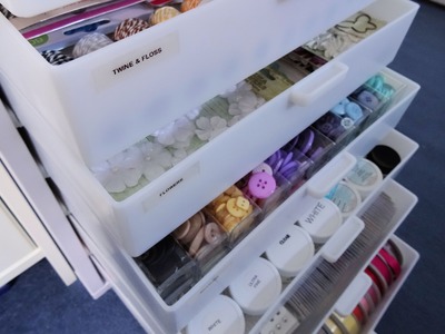 How I Store .  Embellishments | The Card Grotto
