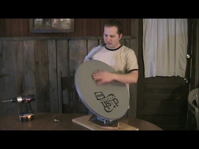 How to build a Parabolic Solar Cooker using a Satellite Dish