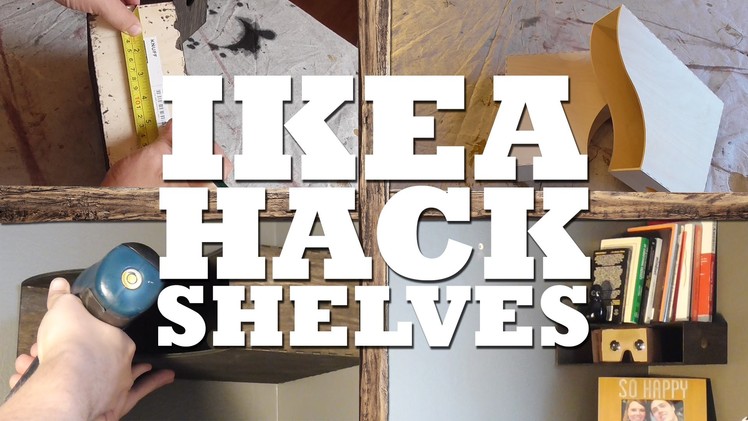 How to Hack Ikea Shelves